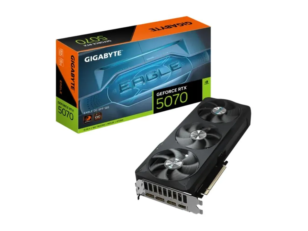 Graficka karta GIGABYTE GV-N5070EAGLE OC-12GD NVD/12GB/GDDR7/192bit/crna Slika 1